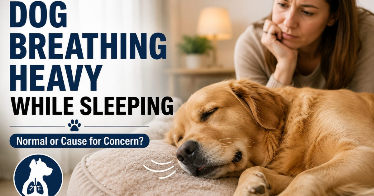 Dog Breathing Heavy While Sleeping